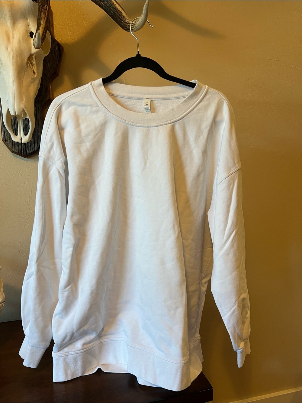 Lululemon Perfectly Oversized Crew White